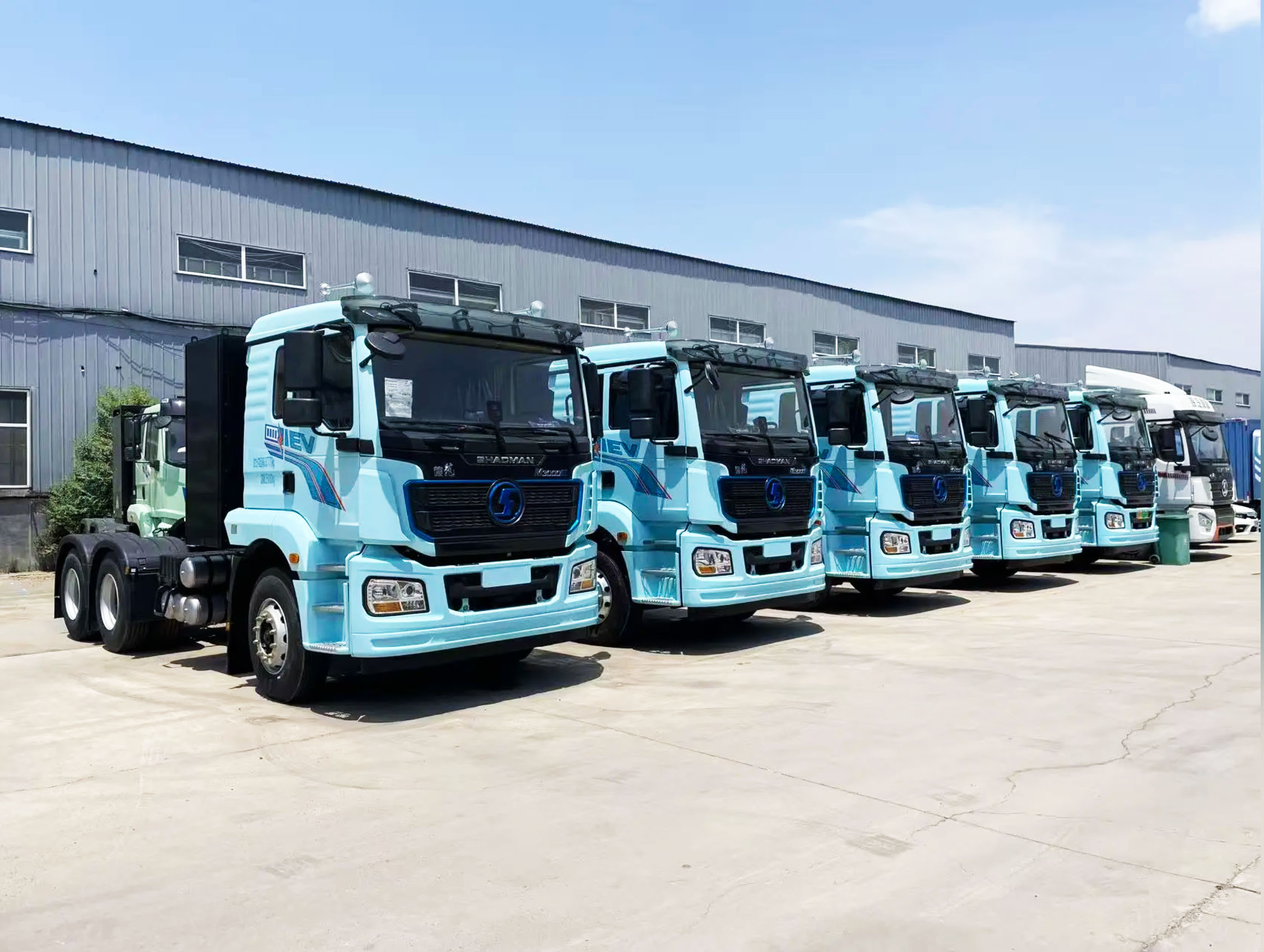 Pristatytas naujas produktas – pristatyta elektrinių sunkvežimių serija