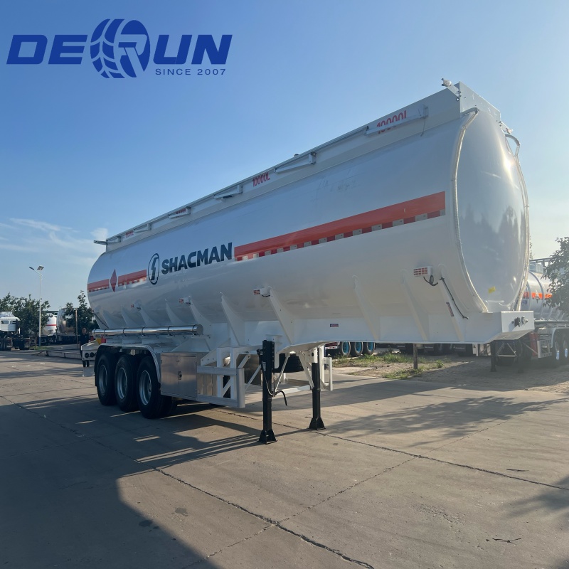 „Derun Tri-Axle“ naftos bako pusiau priekaba