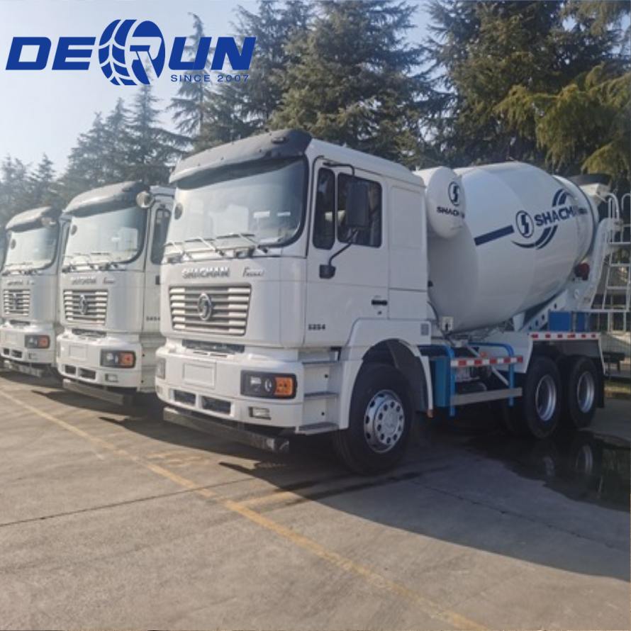 „Shacman F3000 6x4“ ir 8x4 cemento maišytuvas