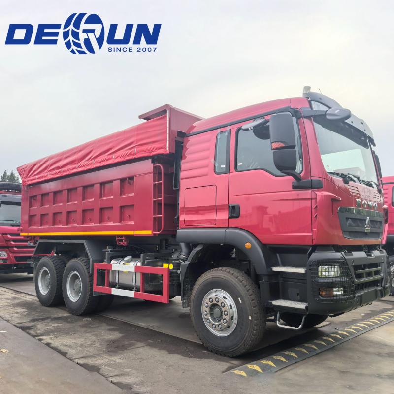 Sinotruk Howo TX 6x4 336HP savivartis Etiopijai ir Džibučiui